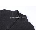 Ανδρικό πλεκτό φερμουάρ χρώματος Plaited All Textured Pullover